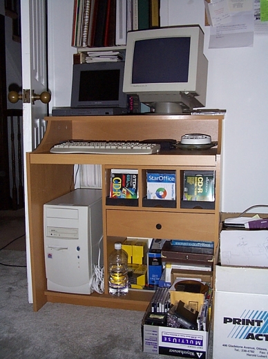 Testing station and CD graveyard